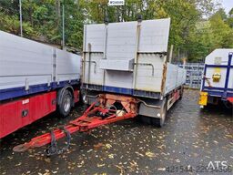 Tyllis 2 akslet Flatbed trailer – repair project with fol