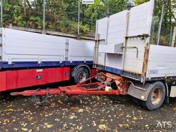 Tyllis 2 akslet Flatbed trailer – repair project with fol