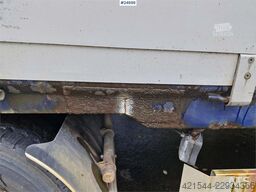 Tyllis 2 akslet Flatbed trailer – repair project with fol