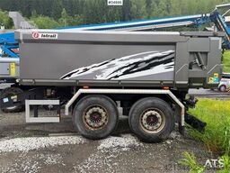 Scania R500 8x4 tipper truck with 2-axle Istrail tipping