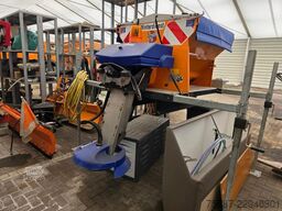 SCHMIDT Schmidt Aebi Flexigo150,Besen,Streuaufbau,Schild