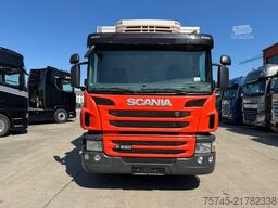 SCANIA P 280 Kühlkoffer mit BÄR Ladebordwand / Kiesling