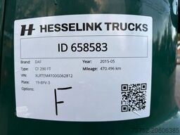 DAF CF 290 + HTF Koeloplegger PTO Powered koelmotor...