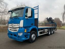 Mercedes-Benz AROCS 3240 8X4 - HIAB XS 166-E5 HIPRO OPEN BODY...