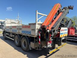 Scania P410 6x4 PRITSCHE + KRAN PALFINGER PK18002 EH B...