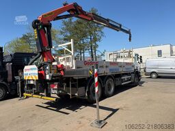 Scania P410 6x4 PRITSCHE + KRAN PALFINGER PK18002 EH B...