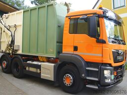 MAN TGS 26.320 BL 6x2-2/ FAUN MUT Glassammelwagen/Euro 6