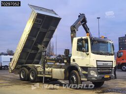 DAF CF 370 CF 6X4 HIAB 144 BS-3 HIDUO Crane Kran 8m...