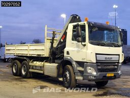 DAF CF 370 CF 6X4 HIAB 144 BS-3 HIDUO Crane Kran 8m...