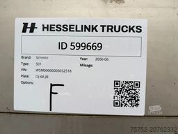 Schmitz Cargobull S01 2X Liftas SAF Schijfremmen Schuifzeil/Schui...