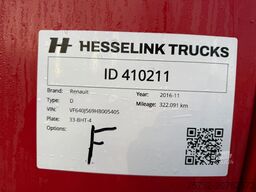 Renault D 12 150 WIDE 7.3M LBW Airco 322.090KM! NL Truck