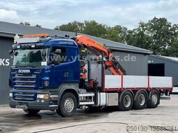 SCANIA R620 V8 8x4 Lenk/Lift,Pritsche Palfinger PK29002