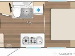 BÜRSTNER B66 485 TS 2.000 kg / Duschpaket
