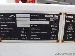 Dino 180XT Arbeitsbühne 18m Korb Radantrieb  966