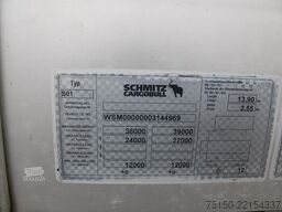 SCHMITZ CARGOBULL SCS 24 STANDARD Tautliner LIFT Nr.: 969