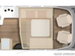 BÜRSTNER Delfin T 680 G Winterpak., Lithium, Luftfed.