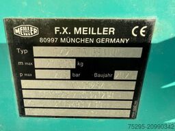  Meiller Trigenius D421 3 Seiten Kipper Unfall