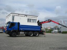 IVECO TRACKER 260T50 6x4 3-Achs Kipper Heckkran Espilo