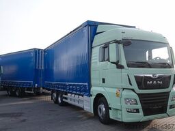 MAN TGX 26.460 / ZESTAW TANDEM PRZEJAZDOWY / 120 M3
