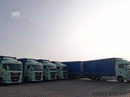 MAN TGX 26.460 / ZESTAW TANDEM PRZEJAZDOWY / 120 M3