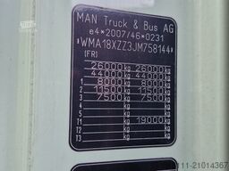 MAN TGX 26.460 / ZESTAW TANDEM PRZEJAZDOWY / 120 M3