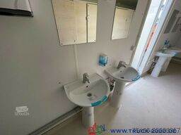  Sanitär Toiletten Container NEU 6 Toiletten
