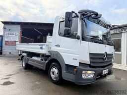 MERCEDES-BENZ Atego 818K/3-SeitenkipperMeiller/2AHK/Klima/7TKM