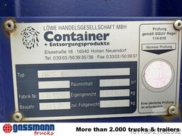  ARS 80/5/63 Abrollcontainer ca. 9m³