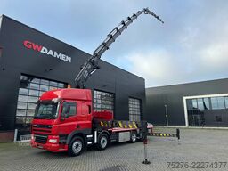 DAF CF 85.410 8x2 Hiab 1055-8+Fly jib Euro 5