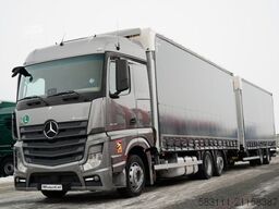 MERCEDES-BENZ ACTROS 2545 / ZESTAW TANDEM 120 M3 / STREAM SPA