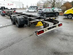 Schmitz Cargobull 2 Achs Tandem Jumbo MEGA BDF Lafette ZWF18 SAF