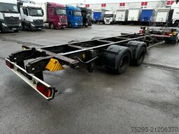 Schmitz Cargobull 2 Achs Tandem Jumbo MEGA BDF Lafette ZWF18 SAF
