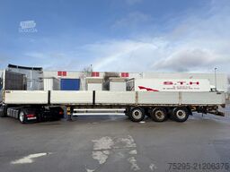 Krone 3Achs Baustoff Rungen Bordwände Stapler Lift