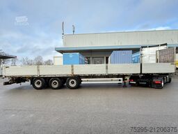 Krone 3Achs Baustoff Rungen Bordwände Stapler Lift