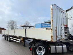 Krone 3Achs Baustoff Rungen Bordwände Stapler Lift