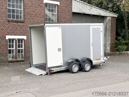 Vezeko HUSKY FB K B 27.35 SP | SILBER | SEITENTÜR 344X157X200CM 2700KG ABSENKKOFFERANHÄNGER