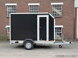 Vezeko TK B 15.30 | BLACK | RAMPE | SEITENTÜR 305X152X193CM 1500KG | AERO KOFFERANHÄNGER