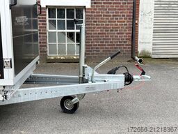 Vezeko TK B 15.30 | BLACK | RAMPE | SEITENTÜR 305X152X193CM 1500KG | AERO KOFFERANHÄNGER