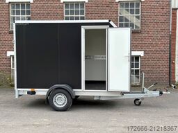 Vezeko TK B 15.30 | BLACK | RAMPE | SEITENTÜR 305X152X193CM 1500KG | AERO KOFFERANHÄNGER