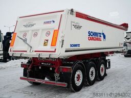 SCHMITZ CARGOBULL WYWROTKA / 27 m3 / ALUMINIOWA / O? PODNOSZONA /