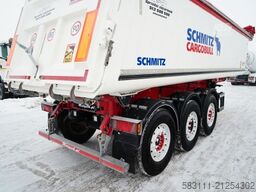 SCHMITZ CARGOBULL WYWROTKA / 27 m3 / ALUMINIOWA / O? PODNOSZONA /
