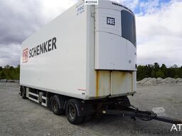  Trailer-Bygg drawbar trailer with full side openin