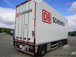  Trailer-Bygg drawbar trailer with full side openin