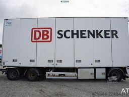  Trailer-Bygg drawbar trailer with full side openin