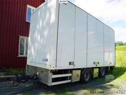 Ekeri 2-Axle Box Trailer with Tail Lift and Full Side Op
