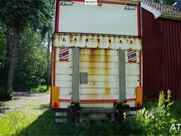 Ekeri 2-Axle Box Trailer with Tail Lift and Full Side Op