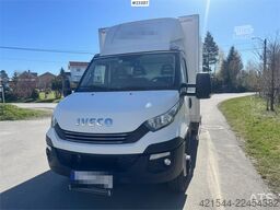 Iveco Daily 70C18 – 8-pallet box truck with 2 sets of ti