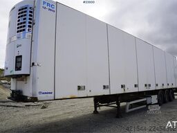 Krone curtain-side trailer with full side opening