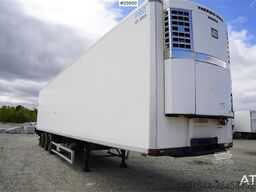 Krone curtain-side trailer with full side opening