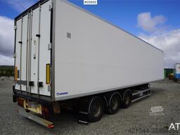 Krone curtain-side trailer with full side opening